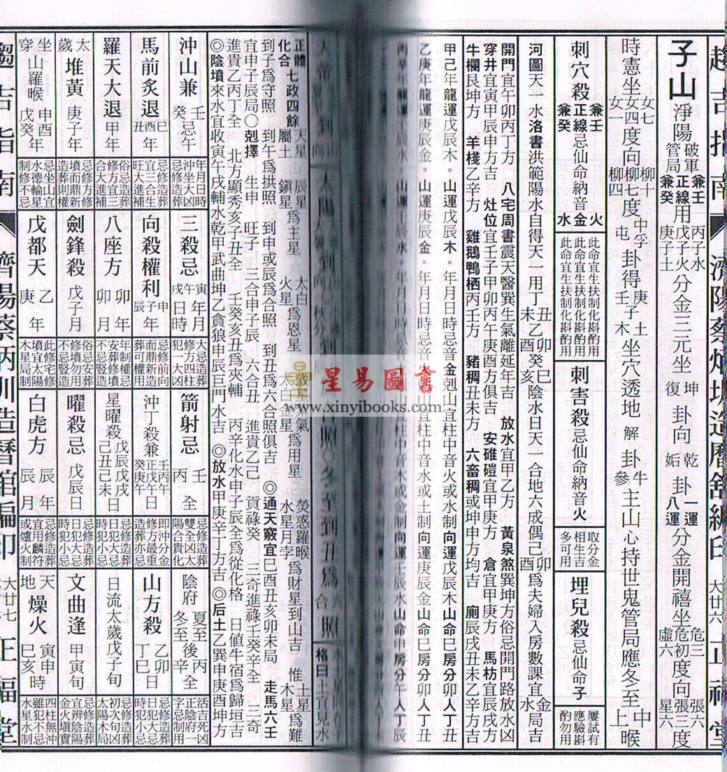 2013年正福堂蔡炳圳七政经纬通书（大本）