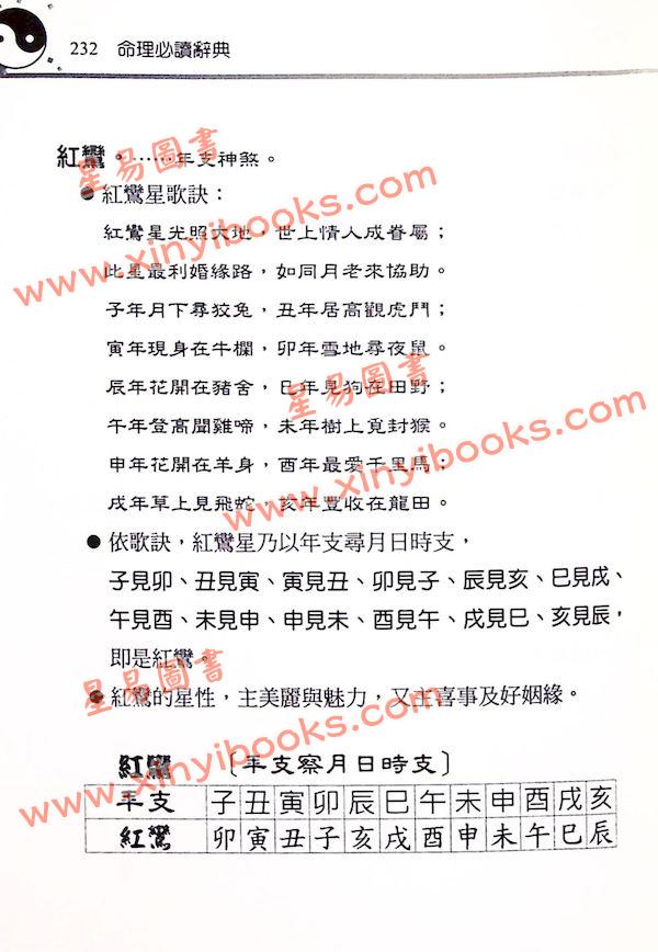 刘贲：命理必读辞典八字词库四柱词汇