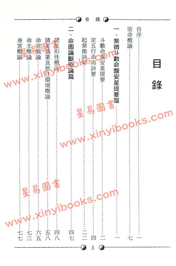 堃元：紫微斗数玄关论断篇