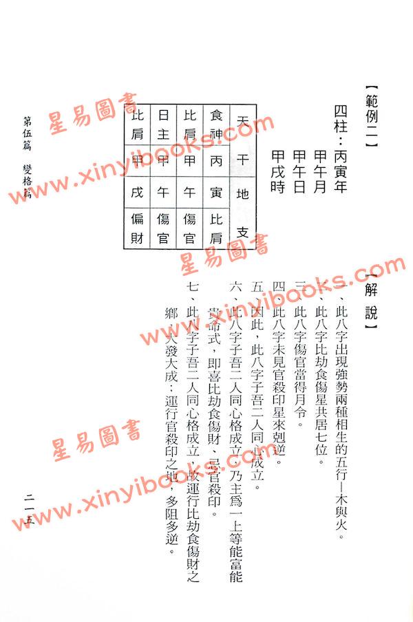 李铁笔：八字命学宝鉴