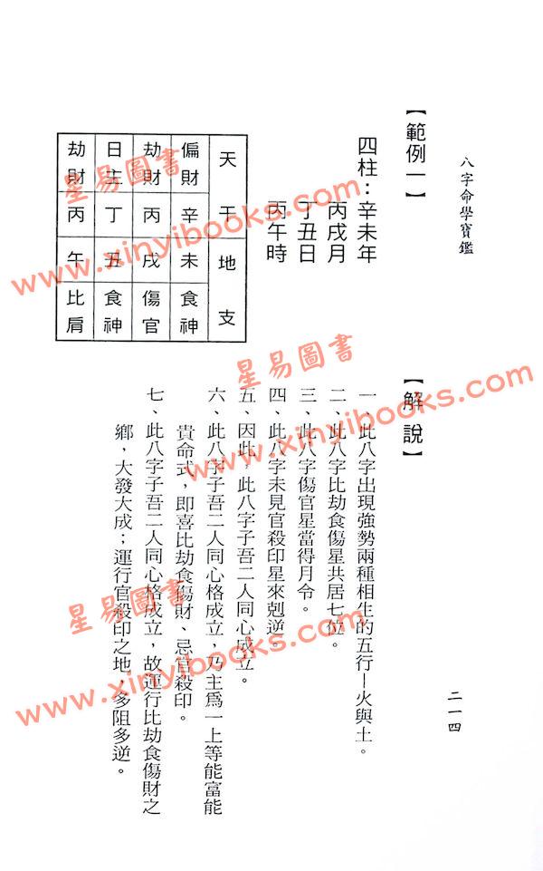 李铁笔：八字命学宝鉴