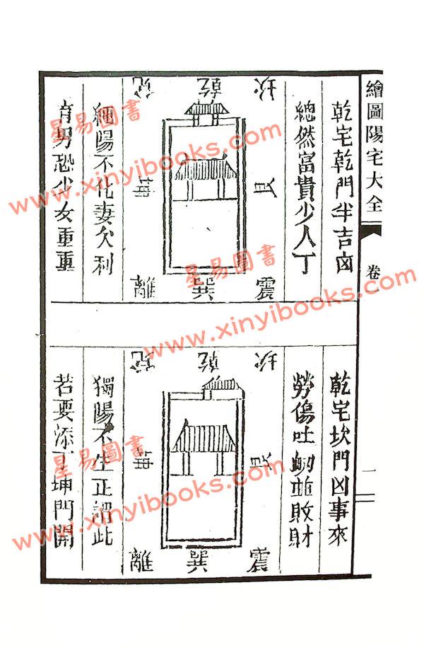 圖繪陽宅大全（貿騰發賣）