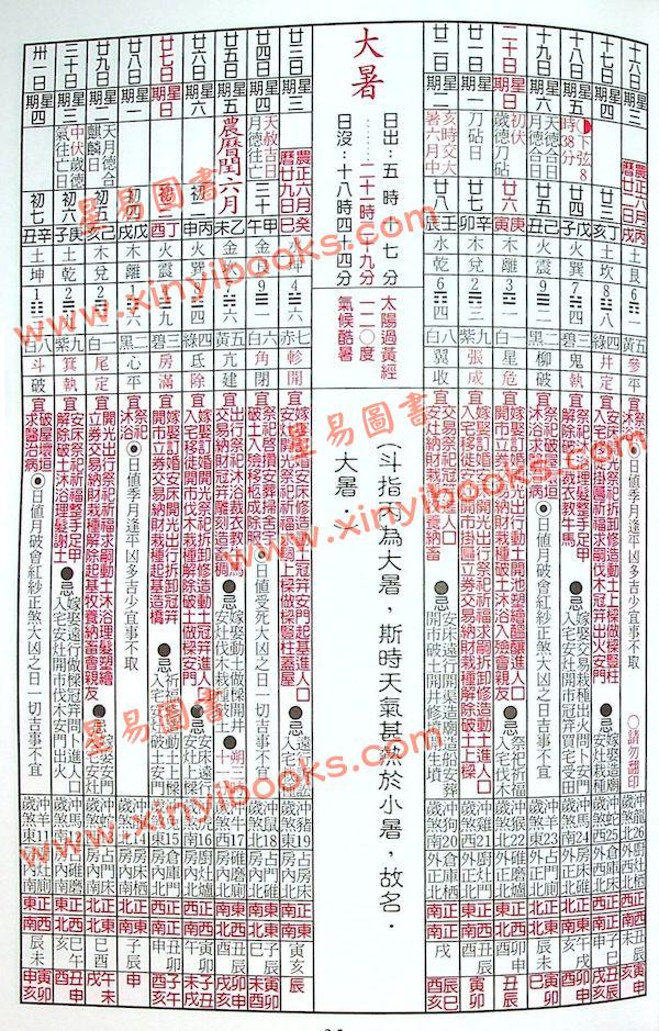 包羅萬有通曆2025乙巳年附書附送年曆咭及太歲符（陳湘記）