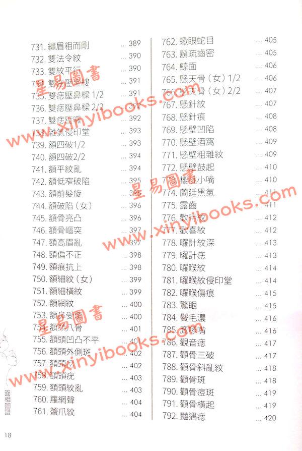 沈全榮：面相圖譜（精）（白象文化）